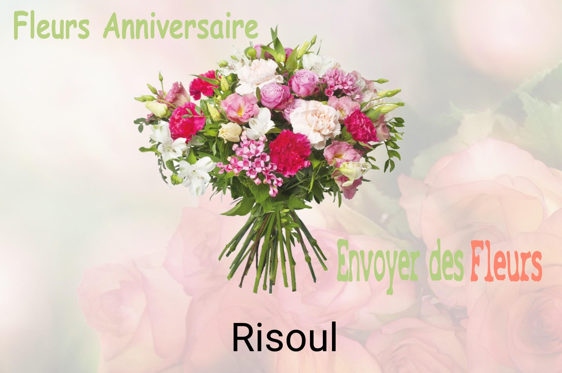 Bouquet de fleurs d’anniversaire livré à Risoul